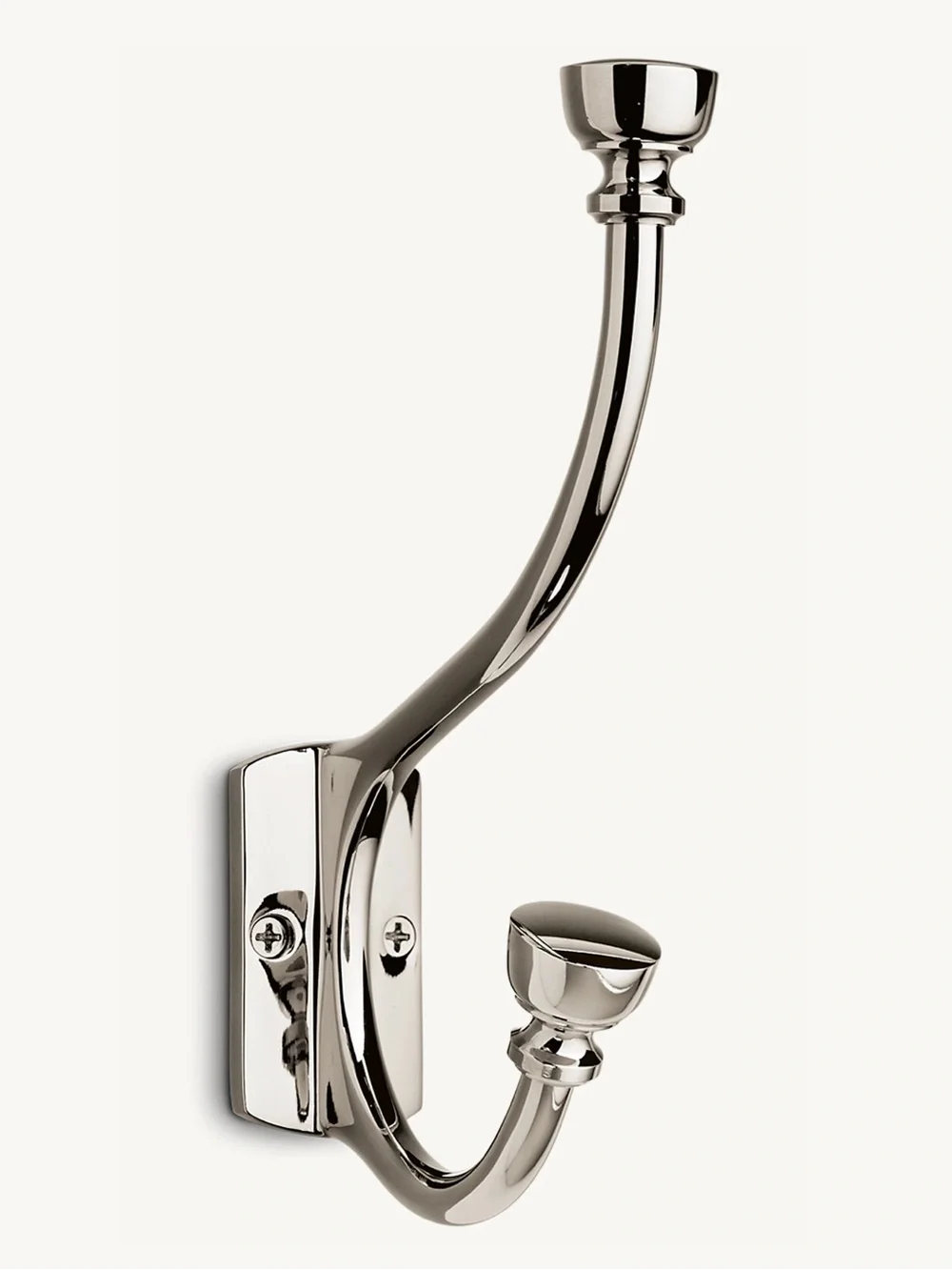 Restoration Hardware Duluth Polished Nickel Wall Hook